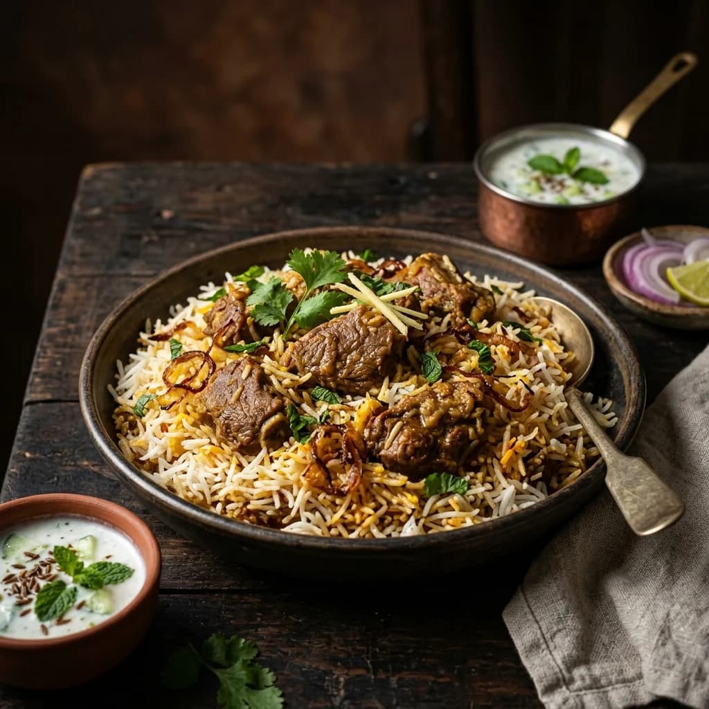Basmati Mutton Biriyani