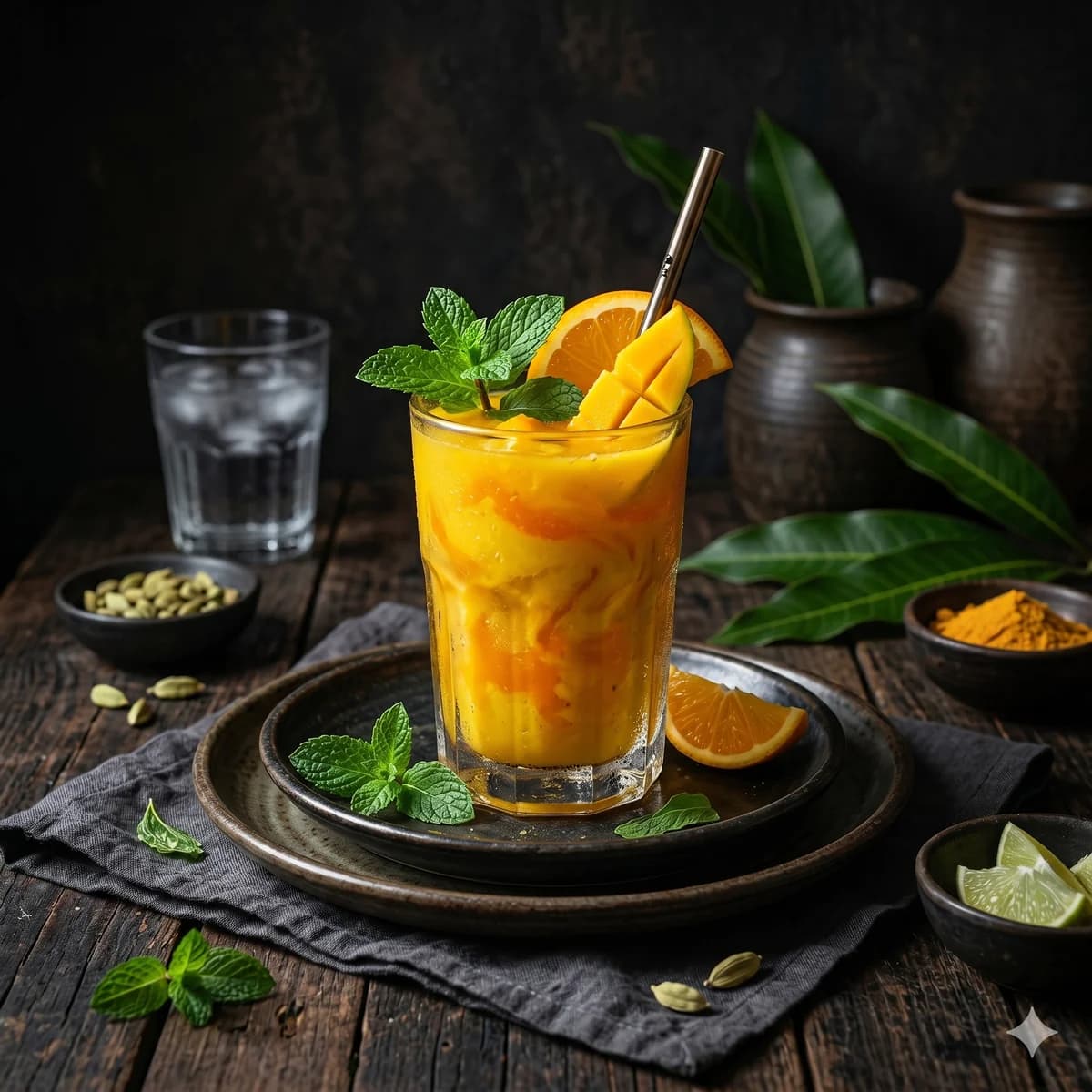 Mango and Orange Juice