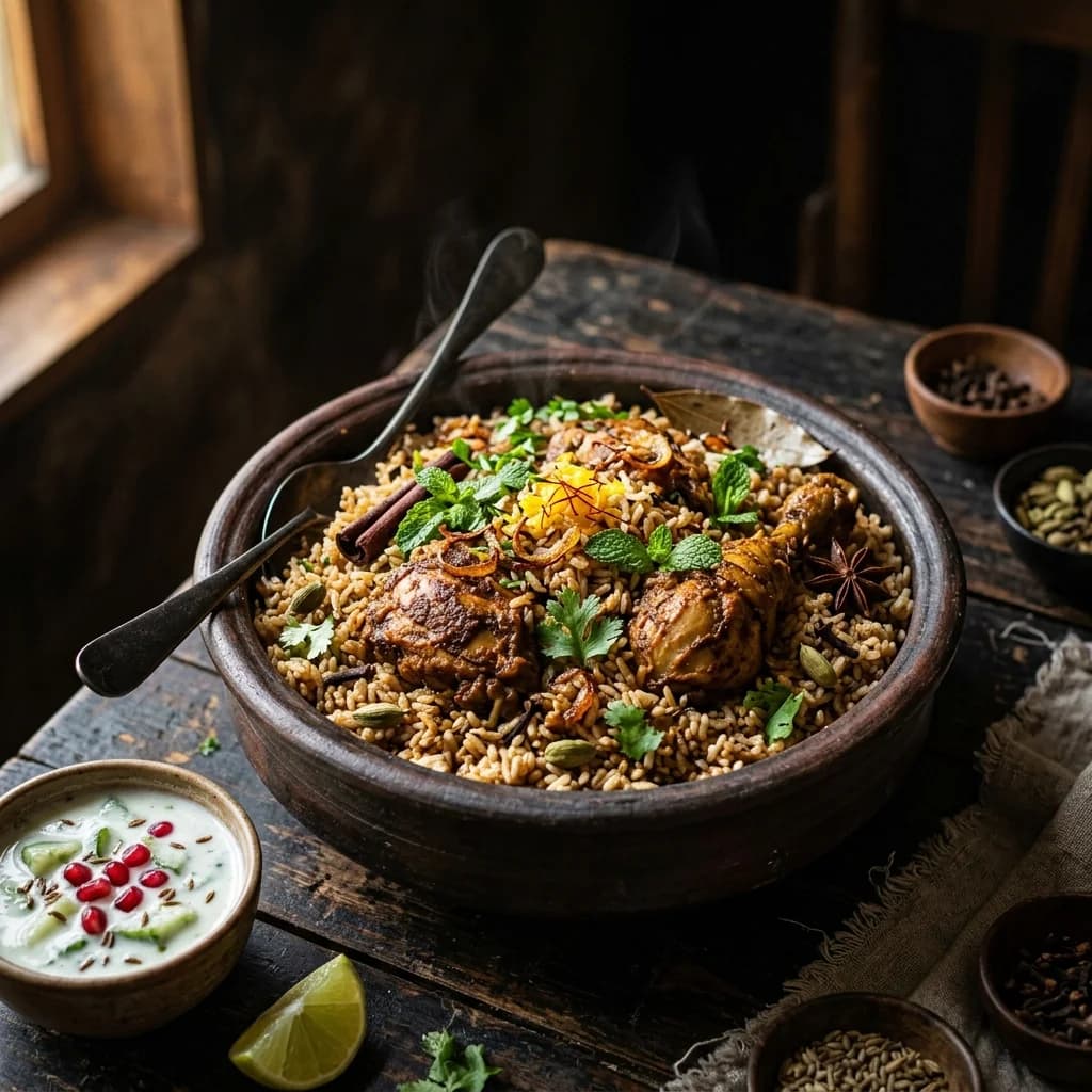 Seeraga Samba Chicken Biriyani